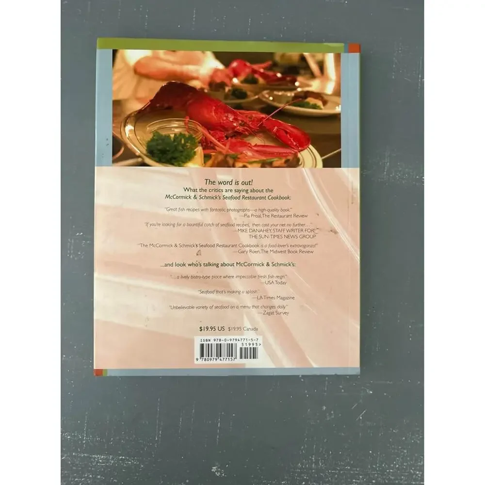 McCormick & Schmick's Seafood Restaurant Cookbook SPECIAL EDITION